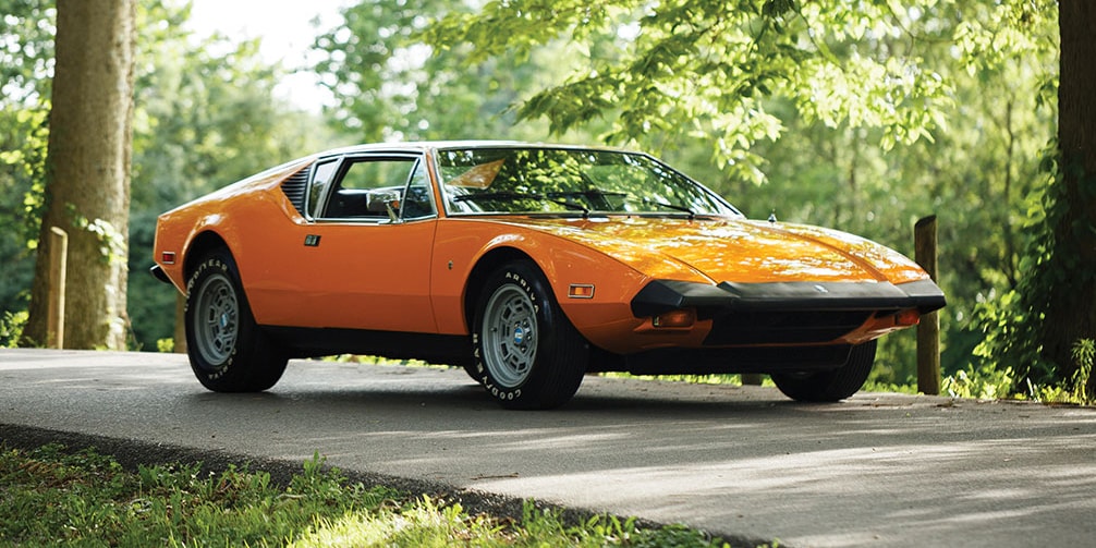 Последняя в Америке поставка De Tomaso Pantera выставлена ​​на аукцион