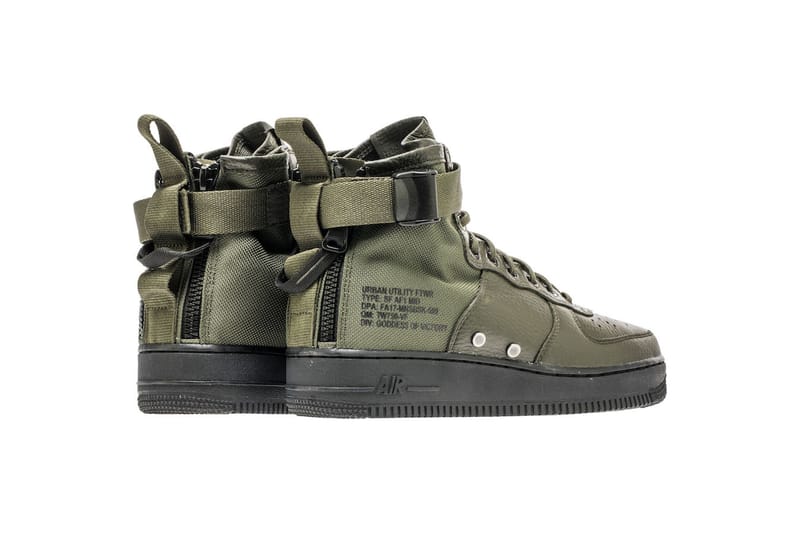 Nike sf af1 store mid green