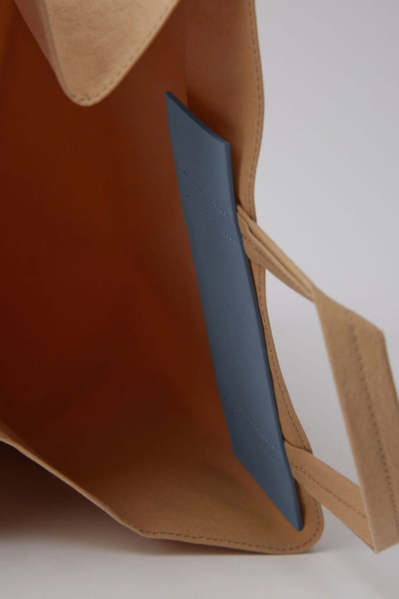 Acne Studios Baker Bag in Brown and Pink | Hypebeast