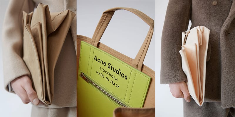 acne ショップ paper トートバッグ