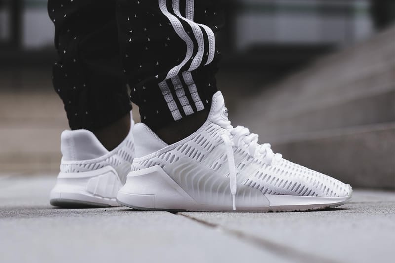 White hot sale adidas climacool