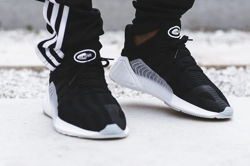 adidas ClimaCool 02/17 White & Black On Feet | HYPEBEAST