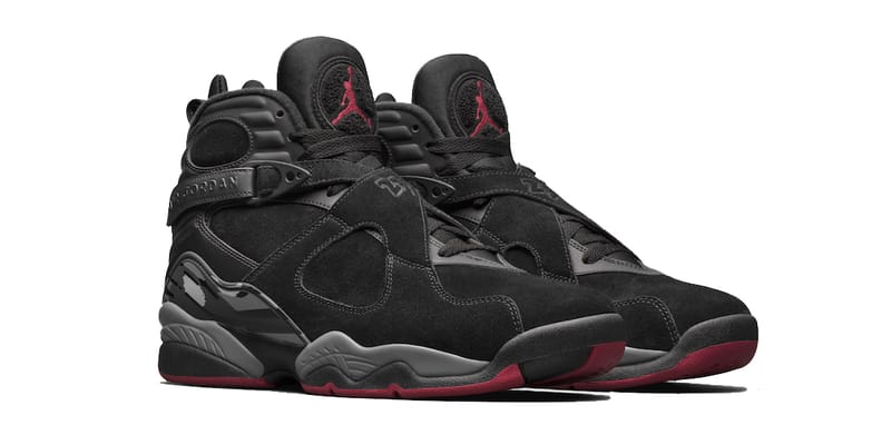 Jordan 8 2025 black red