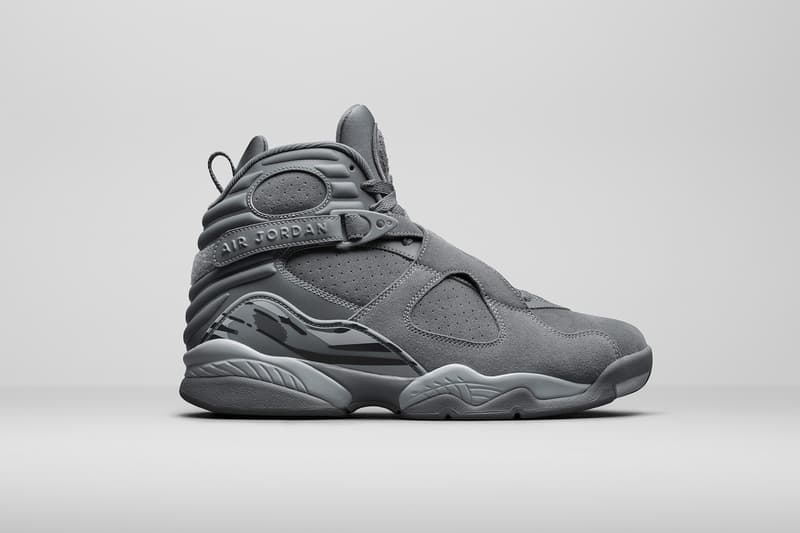 air jordan 8 grey