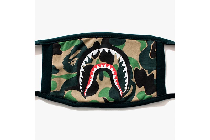 BAPE ABC Camo Shark Masks | Hypebeast