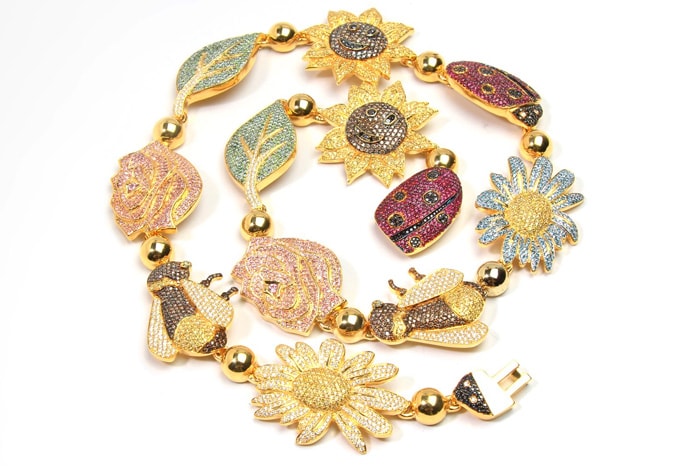 Tyler the creator flower necklace Clearance