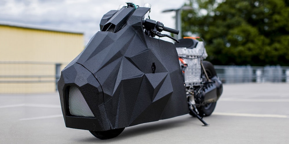 Krautmotors превращает скутер BMW в танк-оригами, готовый к использованию на улице