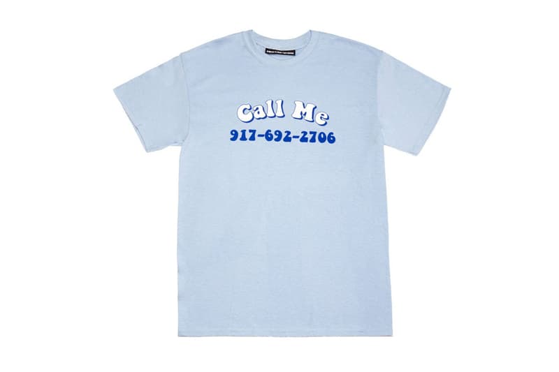 call me 917 t shirt