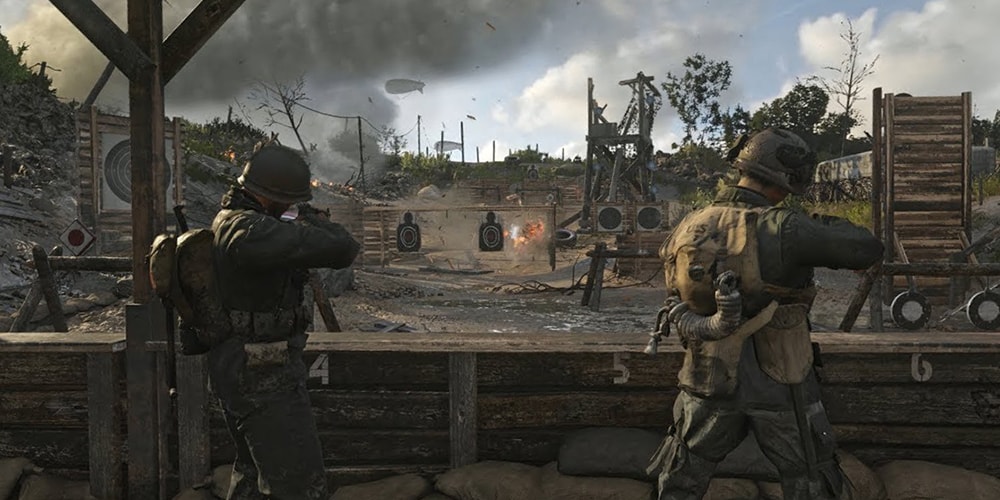 Исследуйте новое многопользовательское социальное пространство с трейлером Call of Duty: WWII «Hashquarters Reveal»