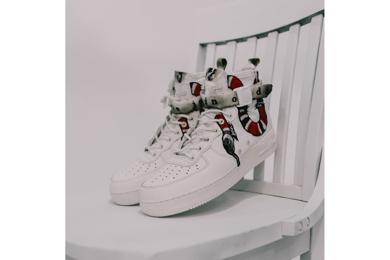 Nike SF AF1 Join or Die Ceeze Custom Sneakers Hypebeast