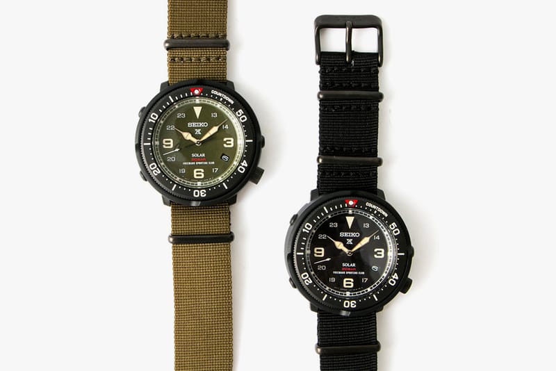 Freemans Sporting Club x Seiko PSX Fieldmaster Hypebeast