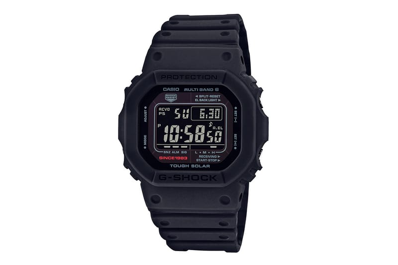 G-SHOCK 35th Anniversary Big Bang Black Watches | Hypebeast