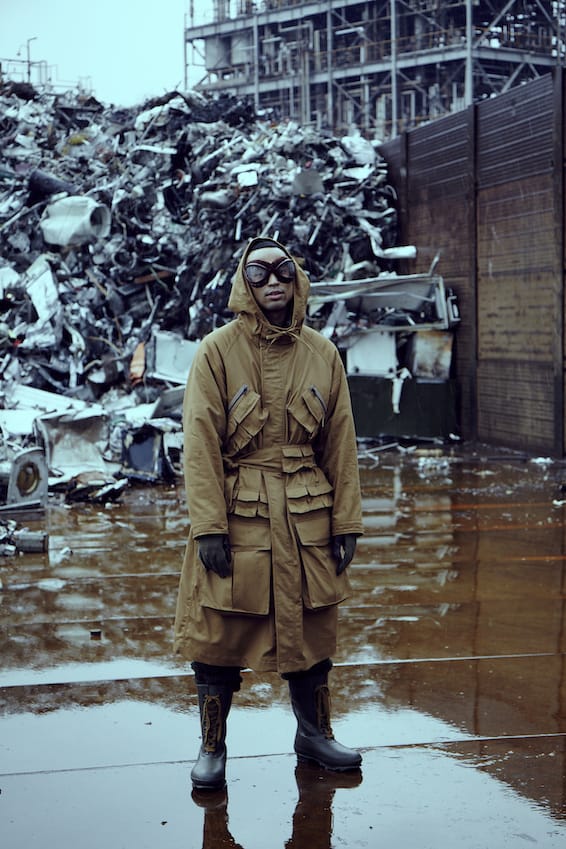 HUMIS TRANSFORMED MILITARY OVER COAT デニム Humis 2017 Fall/Winter