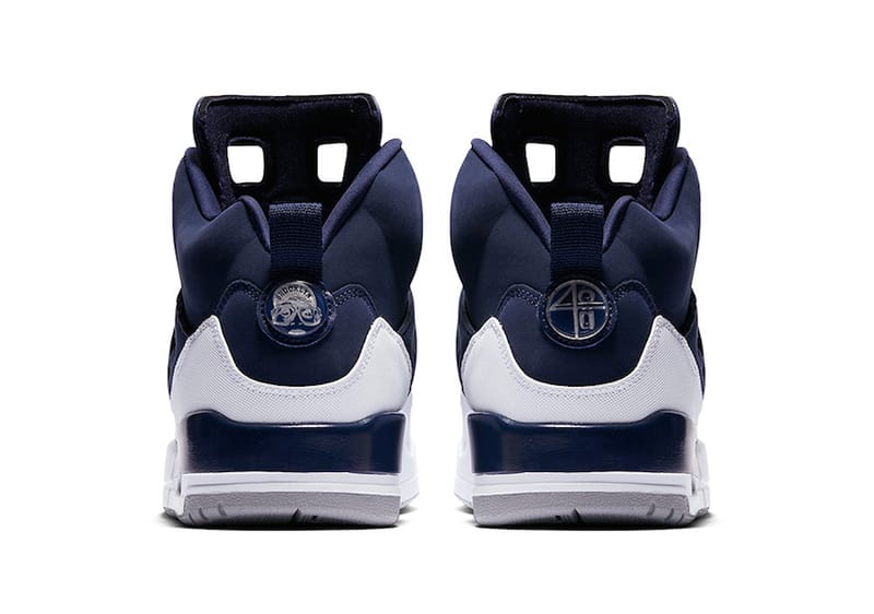 Nike air jordan spizike white store midnight navy