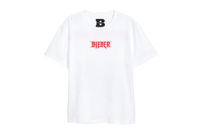 Bieber t cheap shirt h&m