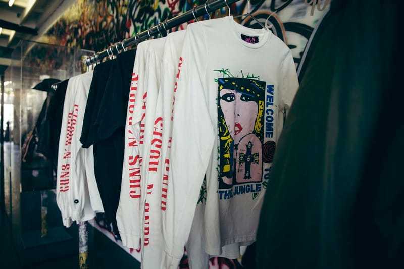 Guns N' Roses x Maxfield x Bravado Pop-up Launch | Hypebeast Guns N' Roses x Maxfield x Bravado Pop-up Launch | Hypebeast