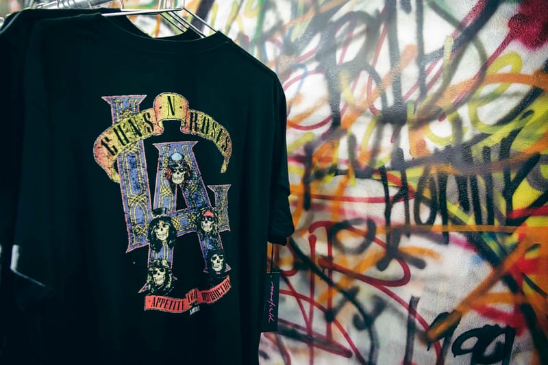 Guns N' Roses x Maxfield x Bravado Pop-up Launch | Hypebeast