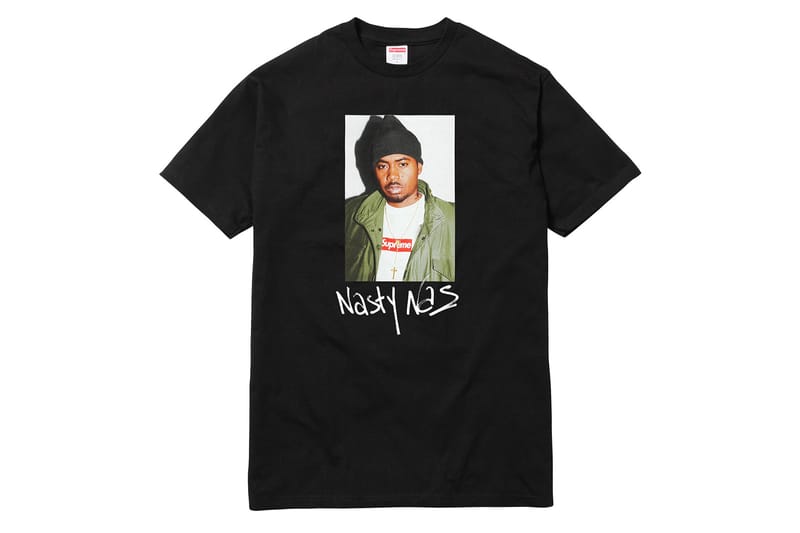Nas x Supreme Tees Sell Out Times | Hypebeast