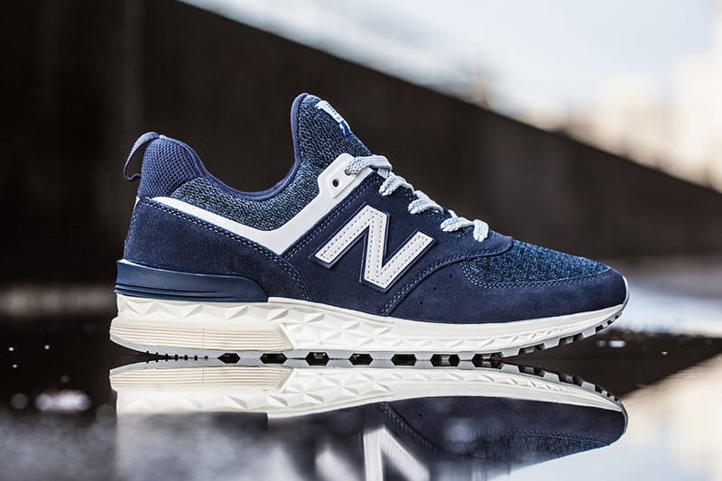 Blue suede new outlet balance 574