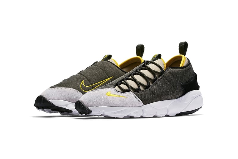 Nike air footscape clearance yellow