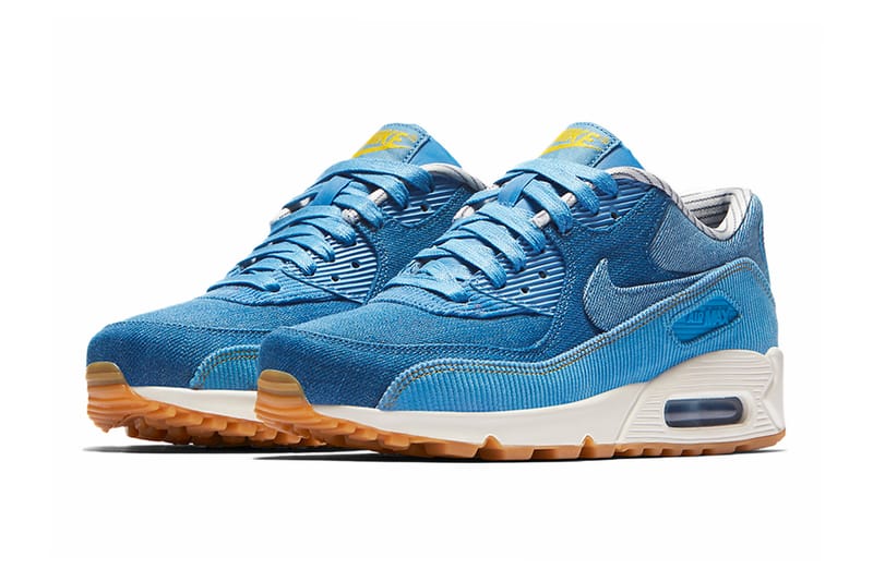 Blue denim nike hot sale air max 90