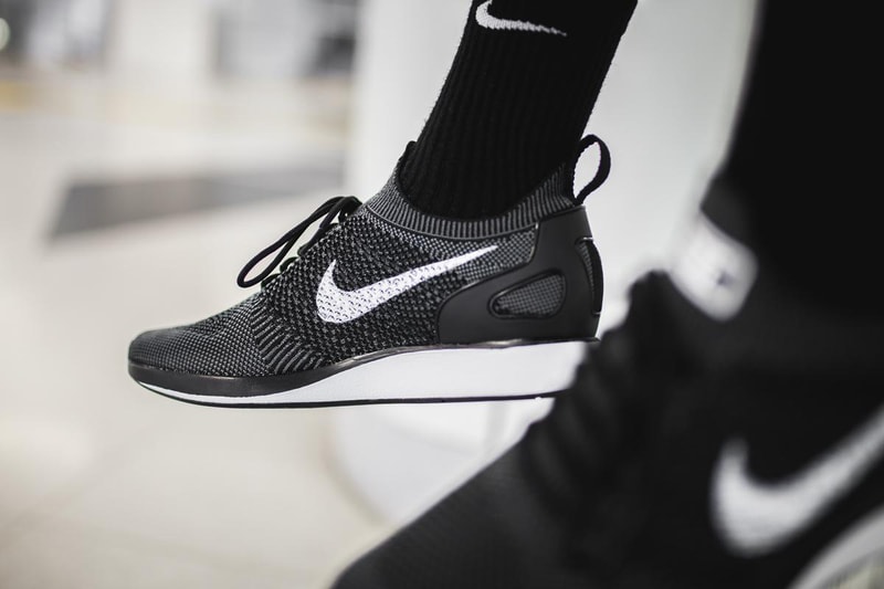 Nike Air Zoom Mariah Flyknit Racer Black & White | Hypebeast