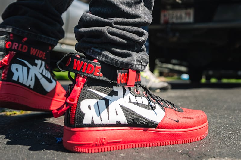 Nike Creates SF AF1 Mids for 12 O Clock Boys Hypebeast