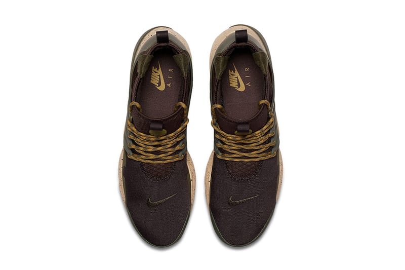 Nike air presto 2024 mid utility velvet brown