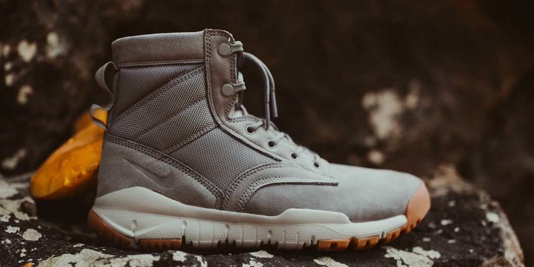 Nike SFB Leather Sneaker Boot in Dust | Hypebeast