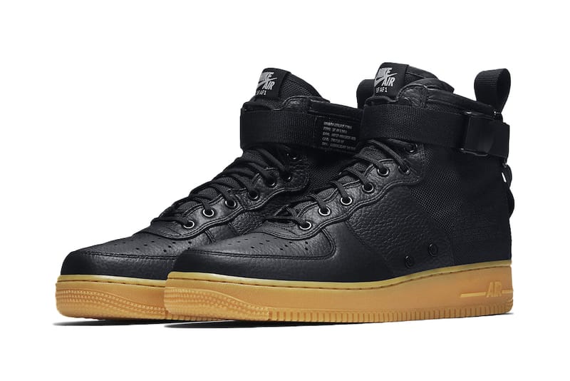 Nike sf af1 deals yellow and black