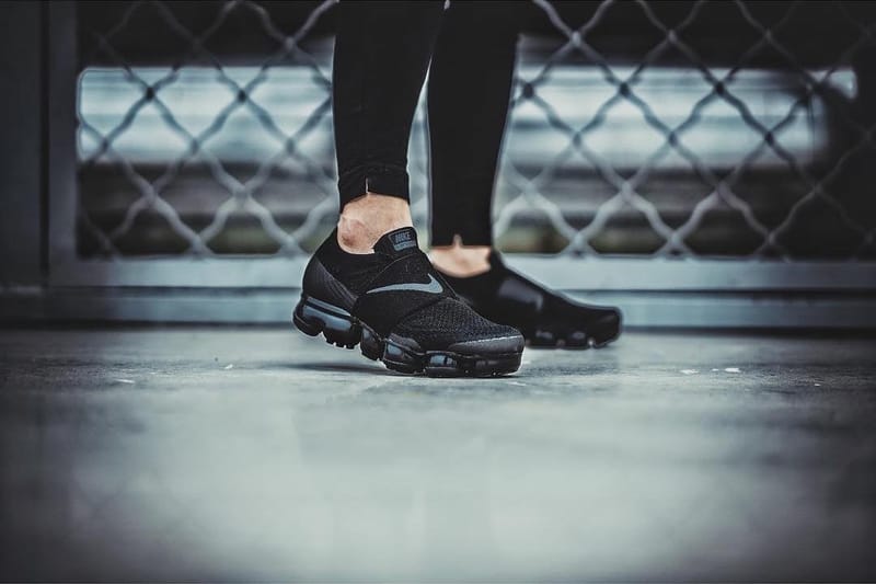 On Feet Look at Nike Air VaporMax Laceless Hypebeast