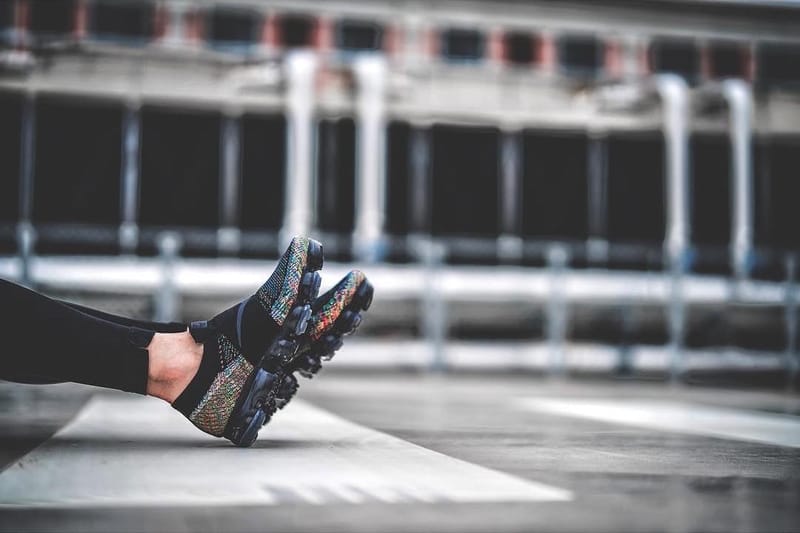 Nike air vapormax clearance flyknit moc on feet