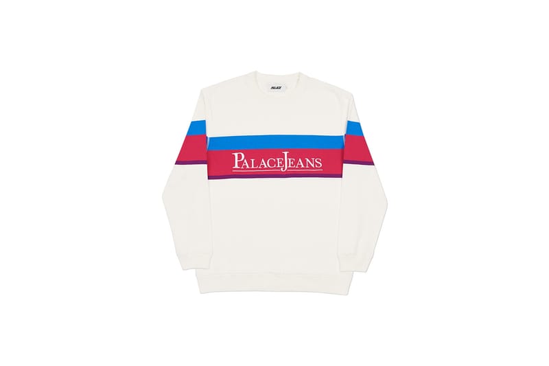 Palace store jeans sweatshirt