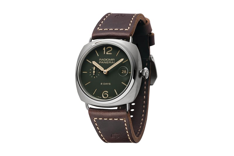 Panerai Limited Edition Green Dial Collection Hypebeast