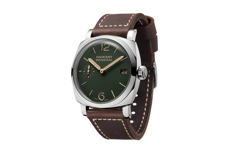 Panerai Limited Edition Green Dial Collection Hypebeast