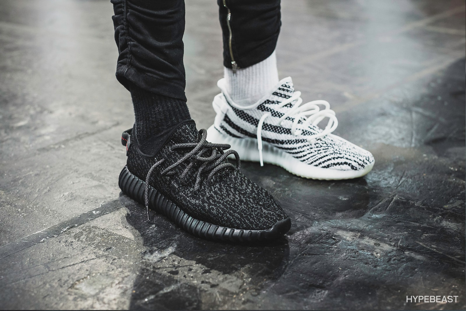 Adidas Yeezy 350 черные