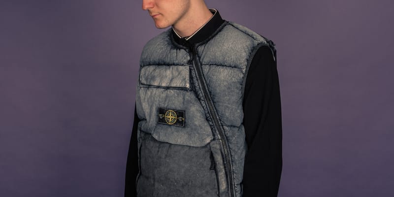 Stone island tela on sale nylon down frost jacket