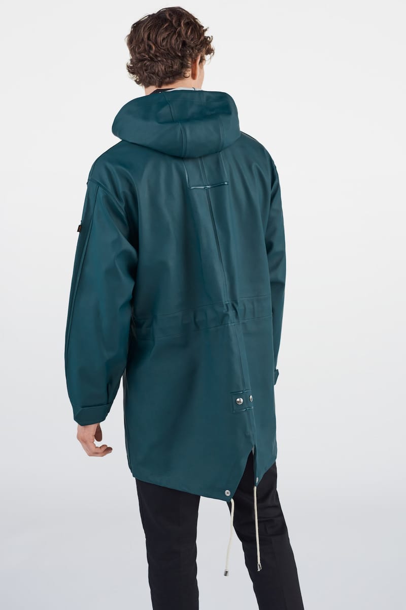 Alpha industries fishtail on sale raincoat