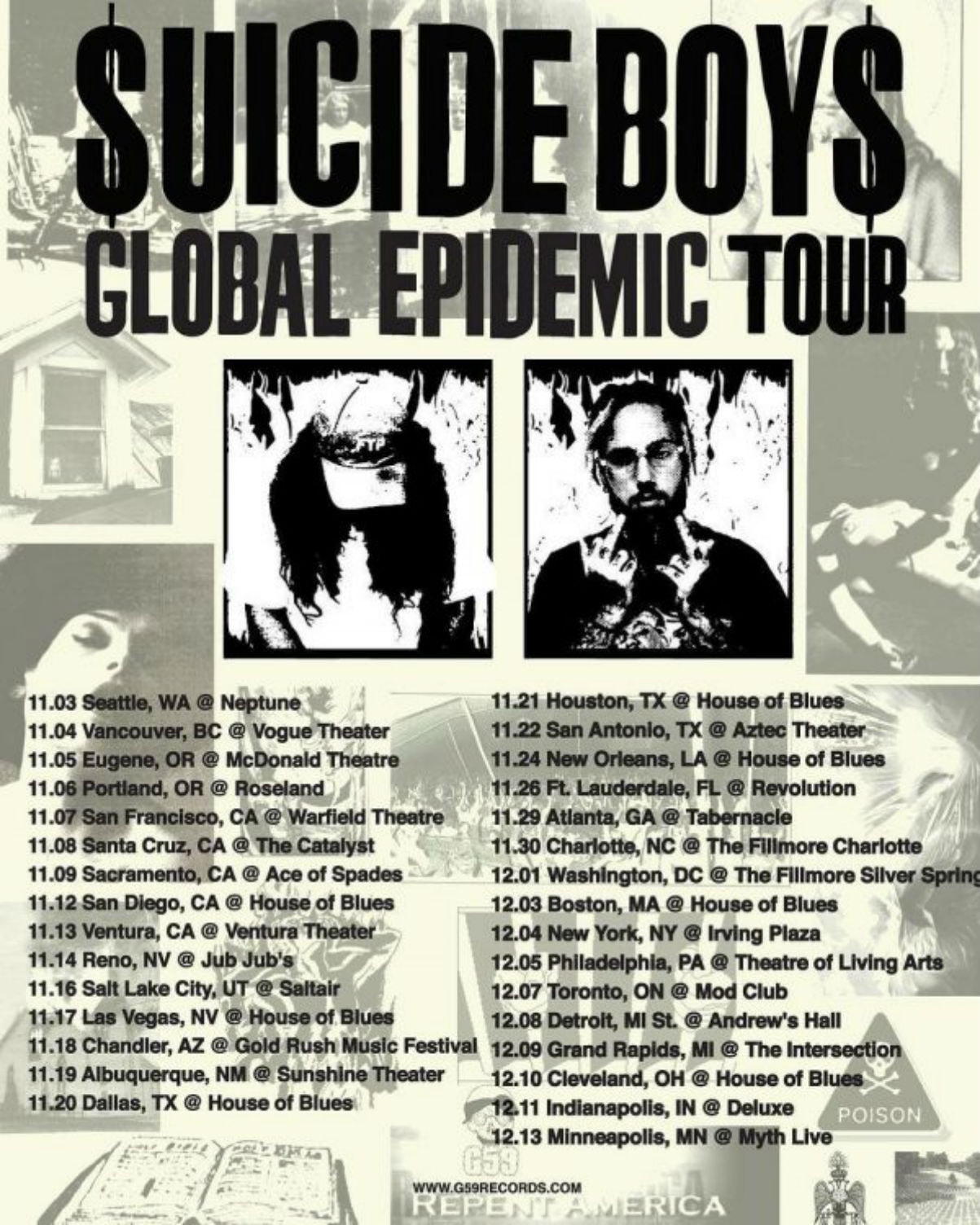 Uicideboy Tour