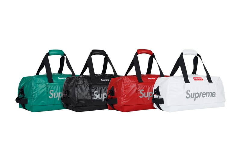 Supreme duffle hot sale bag fw17