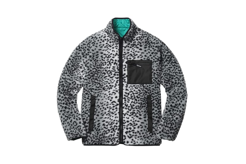 Supreme leopard sales print jacket