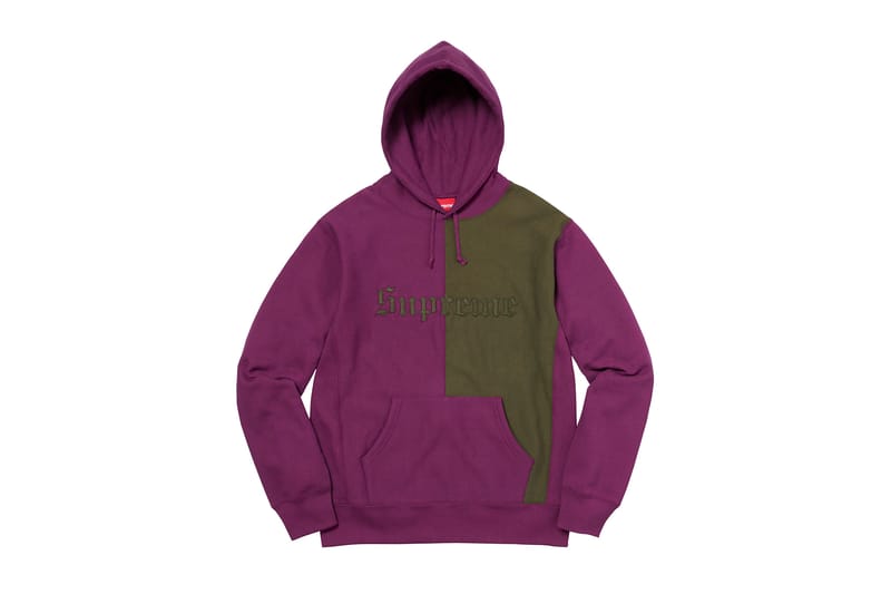 Supreme hotsell hoodie fw18