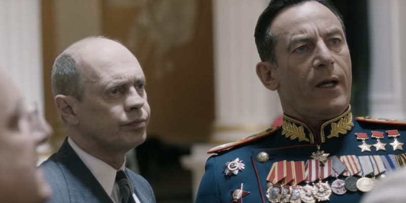 Steve Buscemi Rupert Friend Star in Satirical Dark Comedy