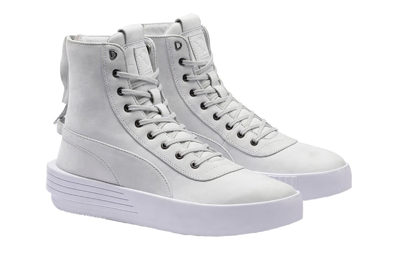 The weeknd on sale puma shoes white