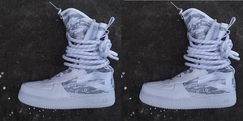 Nike sf af1 on sale high white camo