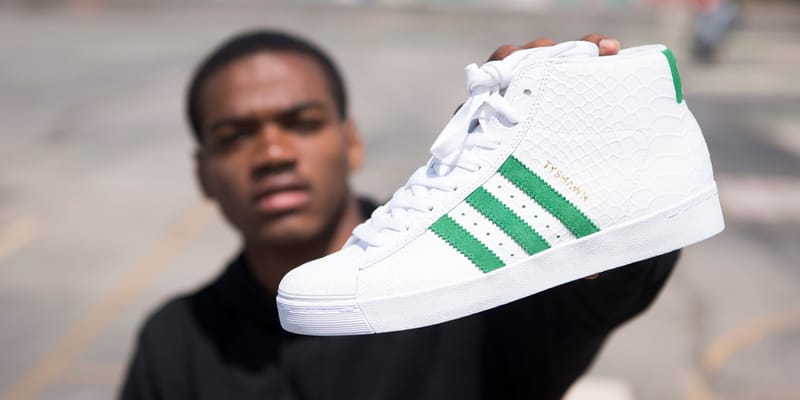 Adidas pro hot sale model green