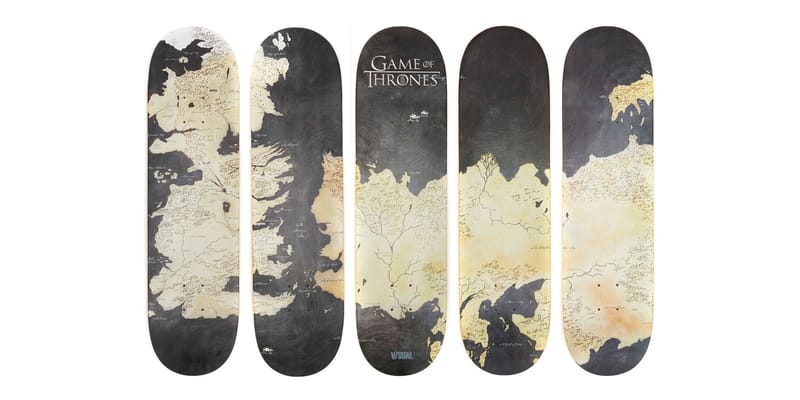 V/SUAL 'Game of Thrones' Rep the Realm Skate Decks | Hypebeast