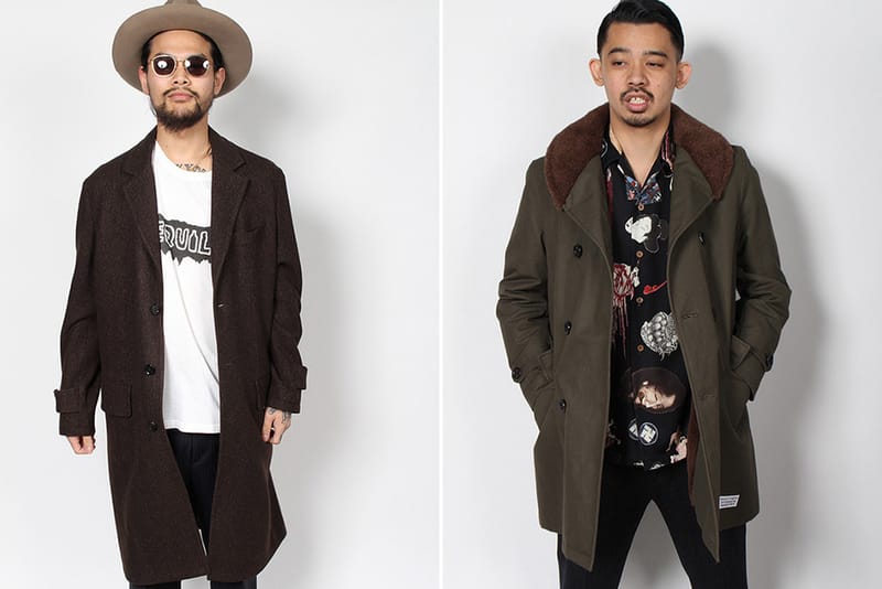 オンライン 通販メンズ - wacko maria FUR DOUBLE BREASTED COAT