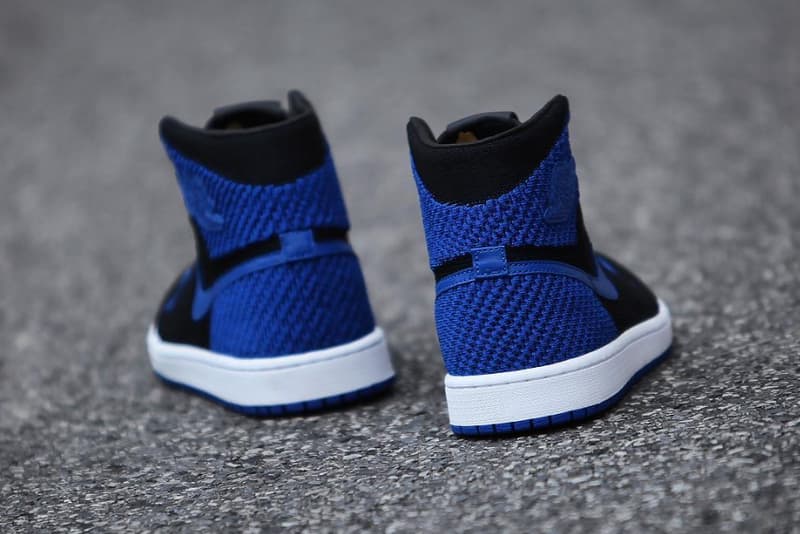 flyknit jordan 1 royal