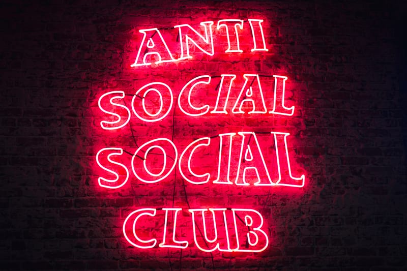 Anti social social hot sale club negativity rules